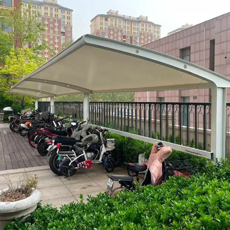 青州市膜结构电动车棚